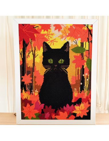 Kit canevas par Milpoint - Emeraude d'automne
