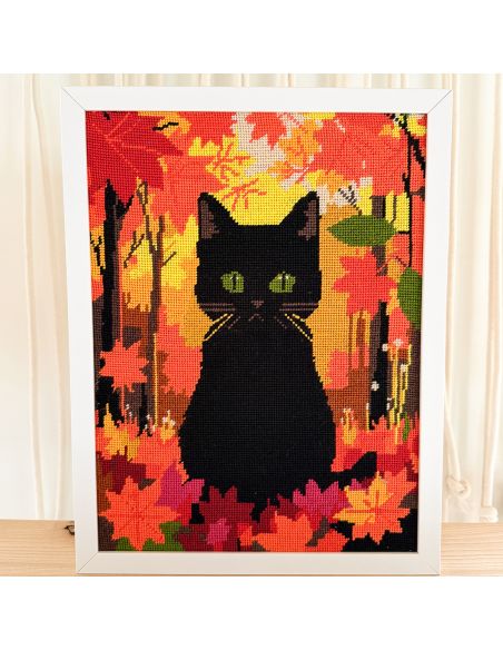 Kit canevas par Milpoint - Emeraude d'automne