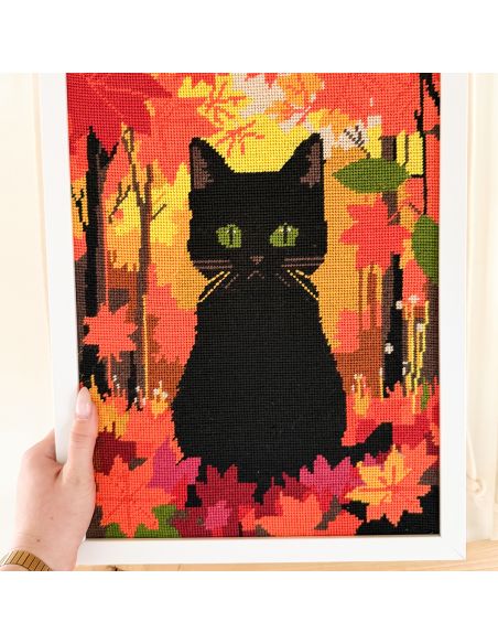 Kit canevas par Milpoint - Emeraude d'automne