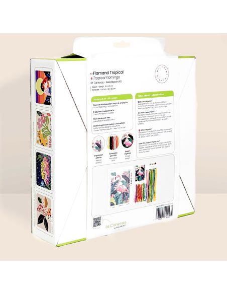 Kit canevas par Milpoint - Flamand tropical