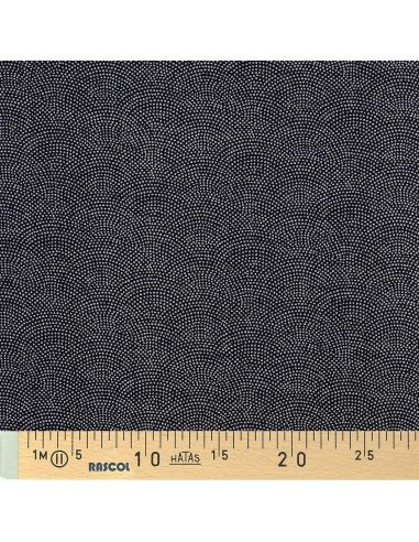Tissu coton japonais Sevenberry - Sashiko Same Komon