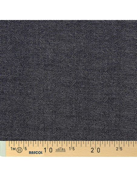 Tissu coton japonais Sevenberry - Sashiko Same Komon