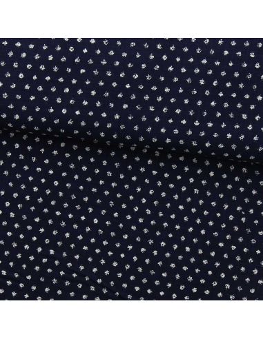 Tissu coton japonais Sevenberry - Sashiko Grand Mameshibori