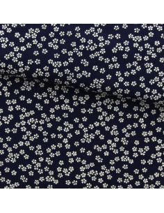 Tissu coton japonais Sevenberry - Sashiko Sakura