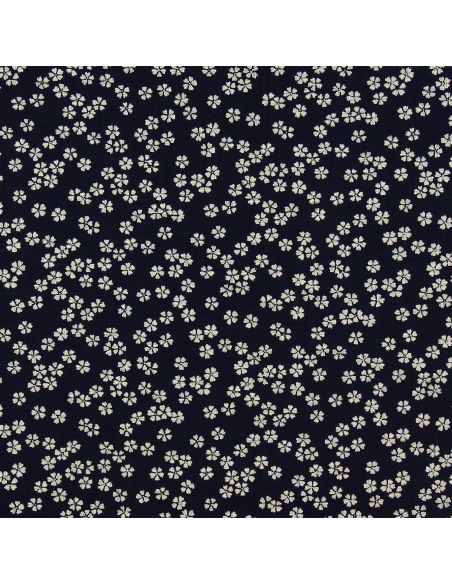 Tissu coton japonais Sevenberry - Sashiko Sakura