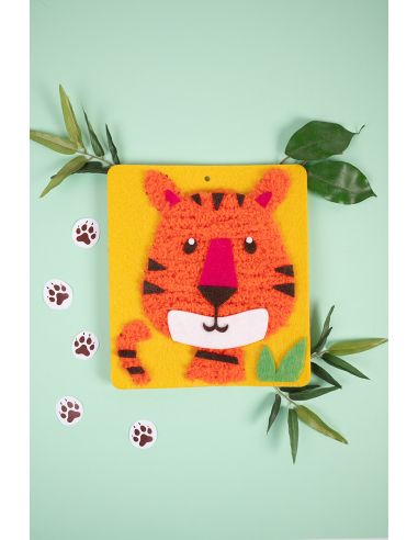 Kit feutre cousu Kids'kit DMC - Tony le tigre