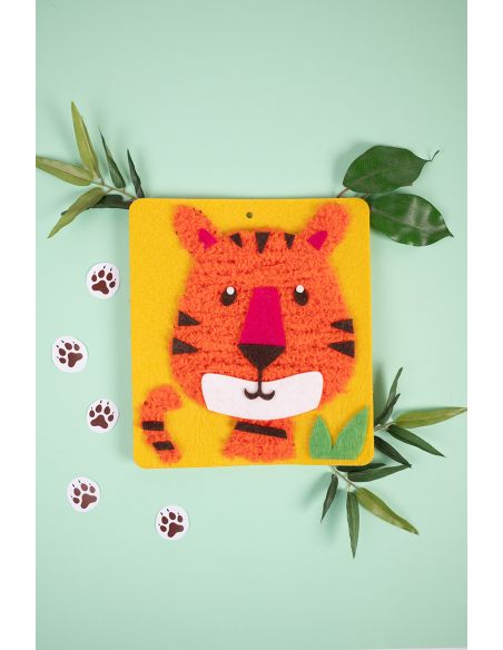 Kit feutre cousu Kids'kit DMC - Tony le tigre