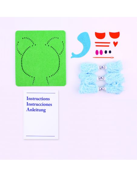 Kit feutre cousu Kids'kit DMC - Fanfan l'éléphant