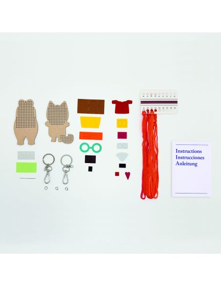 Kit point de croix Kids'Kit DMC - Mini et Maxi