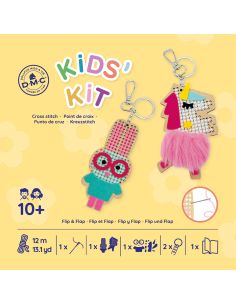 Kit point de croix Kids'Kit DMC - Flip et Flop 2