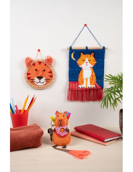Kit feutre cousu Kids'kit DMC - Tony le tigre