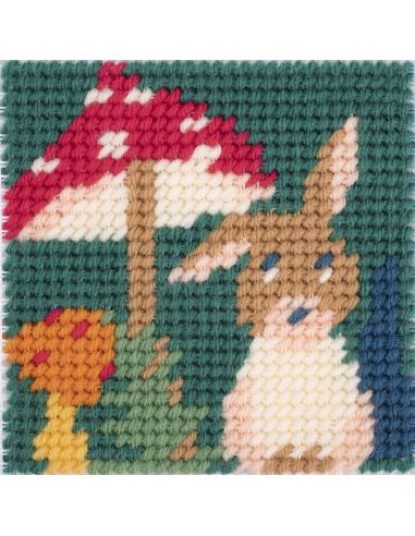 Kit tapisserie Kids'kit DMC - Alain le lapin