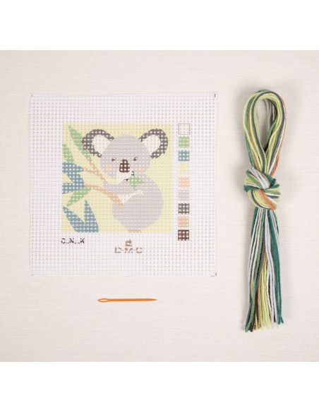 Kit tapisserie Kids'kit DMC - Coco le koala