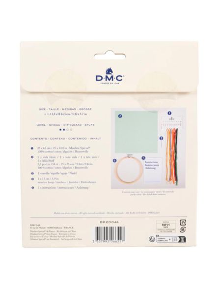 Kit point de croix DMC - La bicyclette rouge
