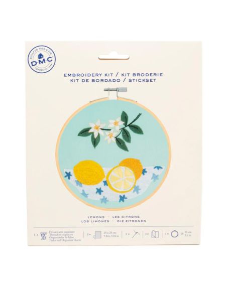 Kit broderie - Citrons