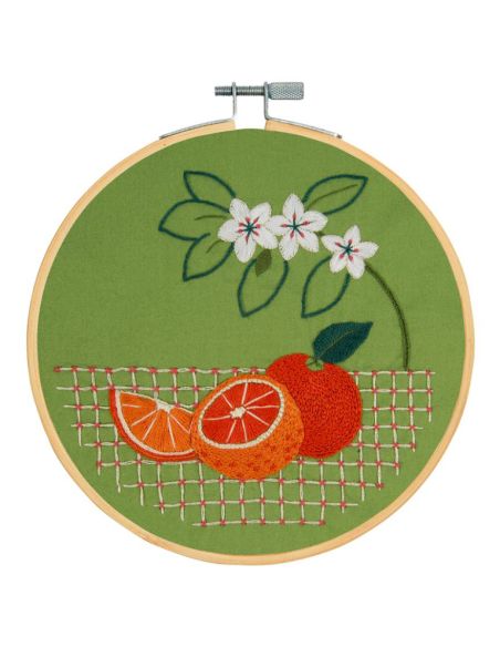 Kit broderie - Oranges