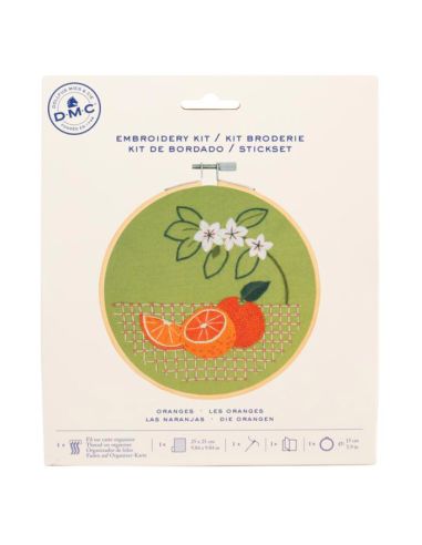 Kit broderie - Oranges