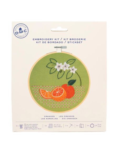 Kit broderie - Oranges