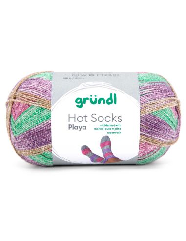 Laine à chaussettes Hot Socks Playa Gründl