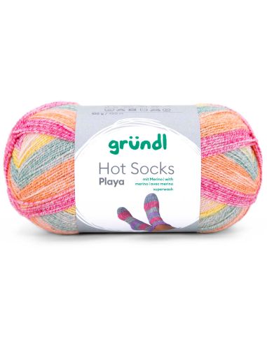 Laine à chaussettes Hot Socks Playa Gründl