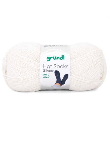 Laine à chaussettes Hot Socks Glitter Gründl
