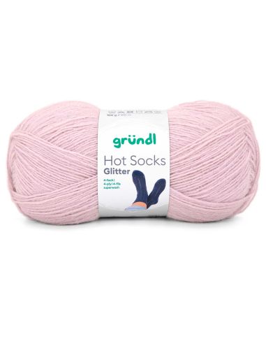 Laine à chaussettes Hot Socks Glitter Gründl