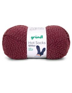 Laine à chaussettes Hot Socks Glitter Gründl
