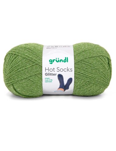 Laine à chaussettes Hot Socks Glitter Gründl