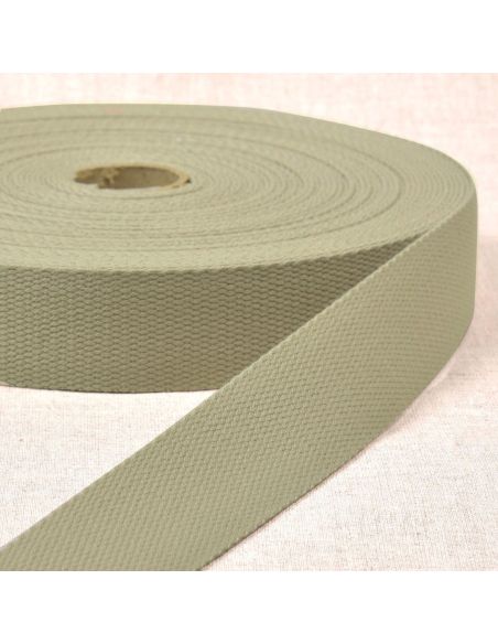 Sangle polyester aspect coton - Lin