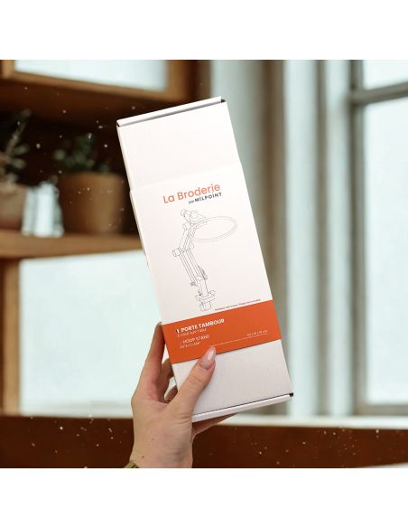 Porte tambour à fixer sur table par Milpoint