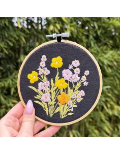 Kit broderie par Milpoint - Campanule