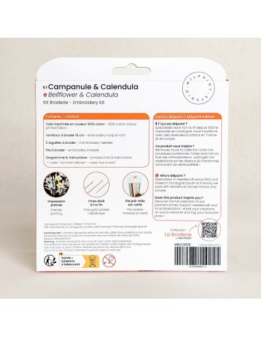 Kit broderie par Milpoint - Campanule