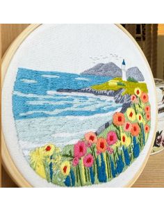Kit broderie par Milpoint - Côte sauvage 2