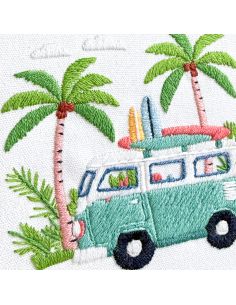 Kit broderie par Milpoint - California dream 2