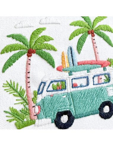 Kit broderie par Milpoint - California dream