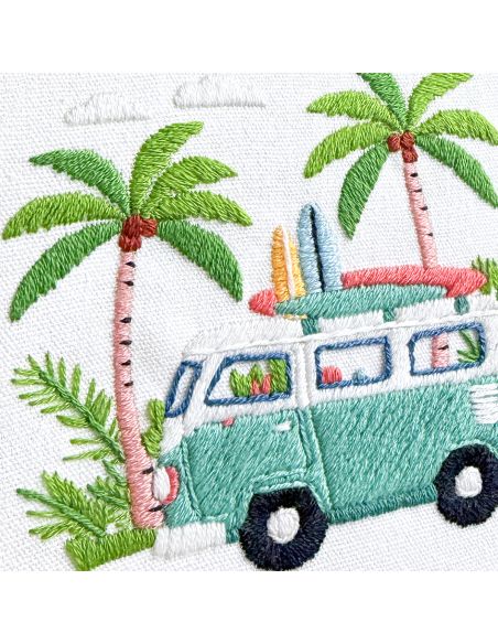 Kit broderie par Milpoint - California dream