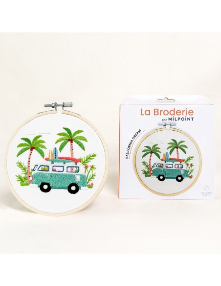 Kit broderie par Milpoint - California dream