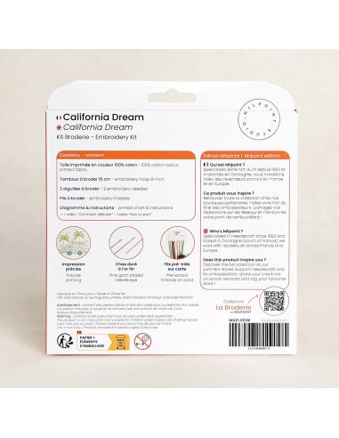 Kit broderie par Milpoint - California dream