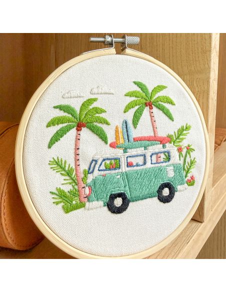 Kit broderie par Milpoint - California dream