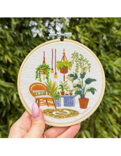 Kit broderie par Milpoint - Dans la véranda