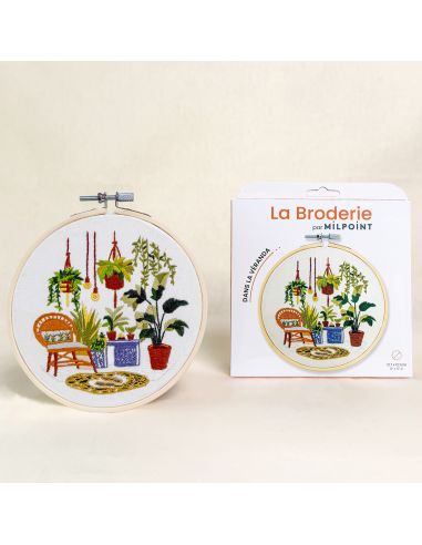 Kit broderie par Milpoint - Dans la véranda