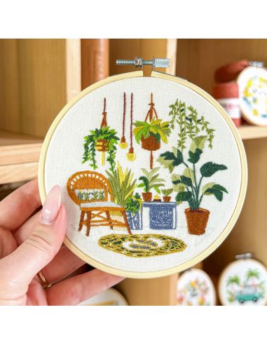 Kit broderie par Milpoint - Dans la véranda