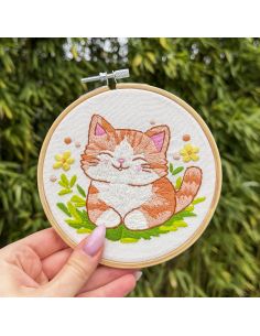 Kit broderie par Milpoint - Kitty Mimi