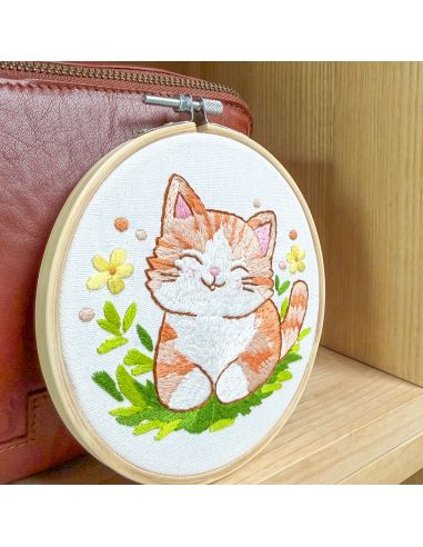 Kit broderie par Milpoint - Kitty Mimi