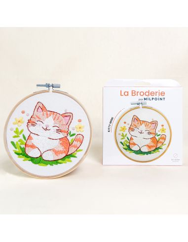 Kit broderie par Milpoint - Kitty Mimi