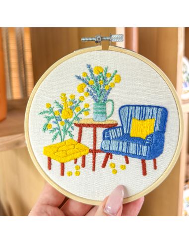 Kit broderie par Milpoint - Coin cosy
