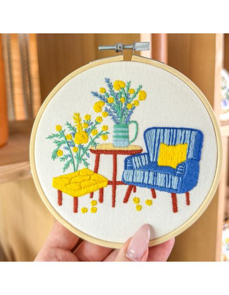Kit broderie par Milpoint - Coin cosy