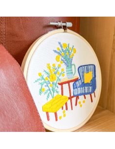 Kit broderie par Milpoint - Coin cosy 2