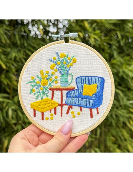 Kit broderie par Milpoint - Coin cosy