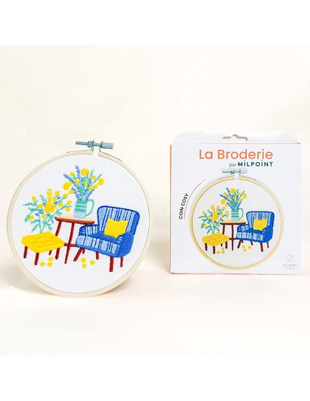 Kit broderie par Milpoint - Coin cosy